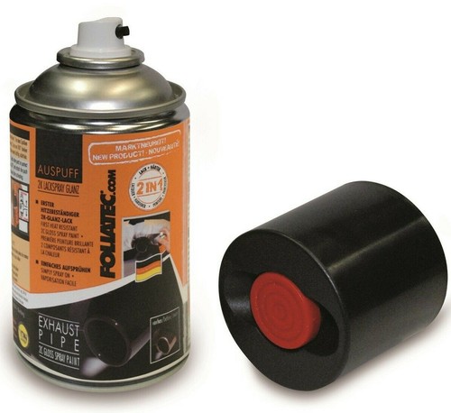 Auspuff lackspray schwarz - 2k,