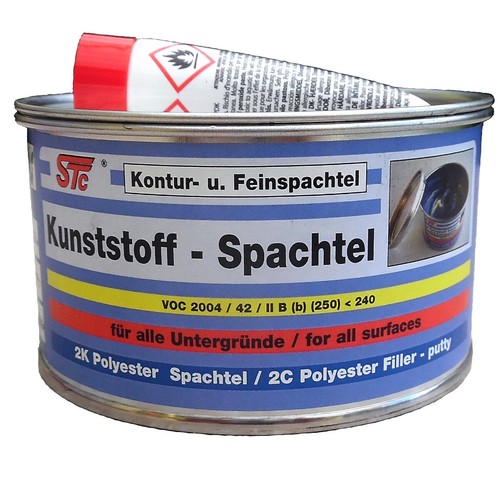 500 stc kunststoffspachtel - 500,
