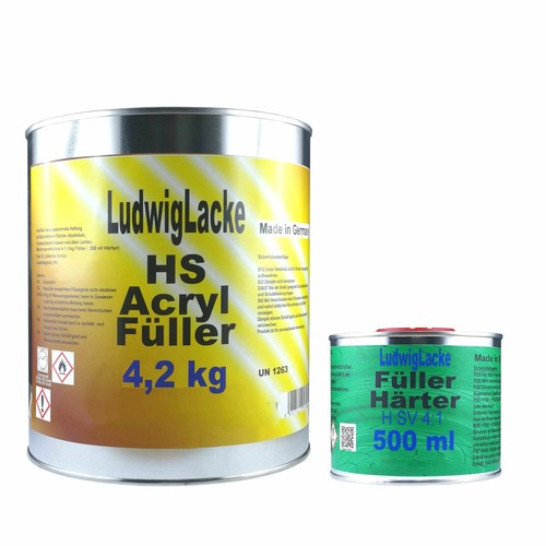 Set acryl füller - kg,