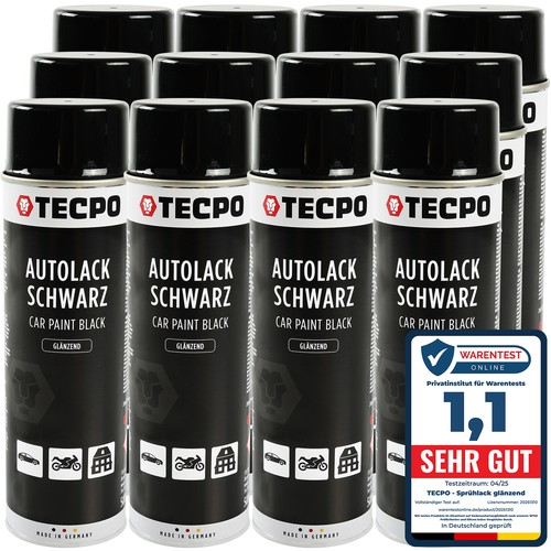 Lackspray schwarz glänzend - schwarz,