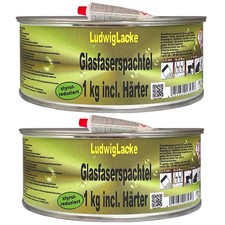 Glasfaserspachtel 2 x 1kg &