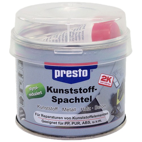 Presto kunststoffspachtel - presto, 2k