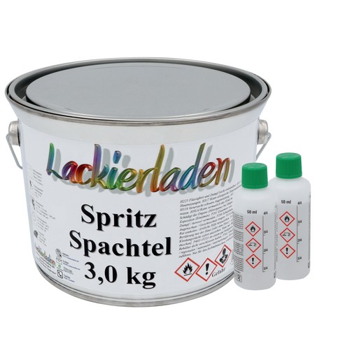 Spritzspachtel inkl härter - spritzspachtel, inkl.