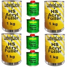 5 kg SET  Acryl Füller WEISS