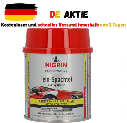 Nigrin fein spachtel mit - nigrin, 2k